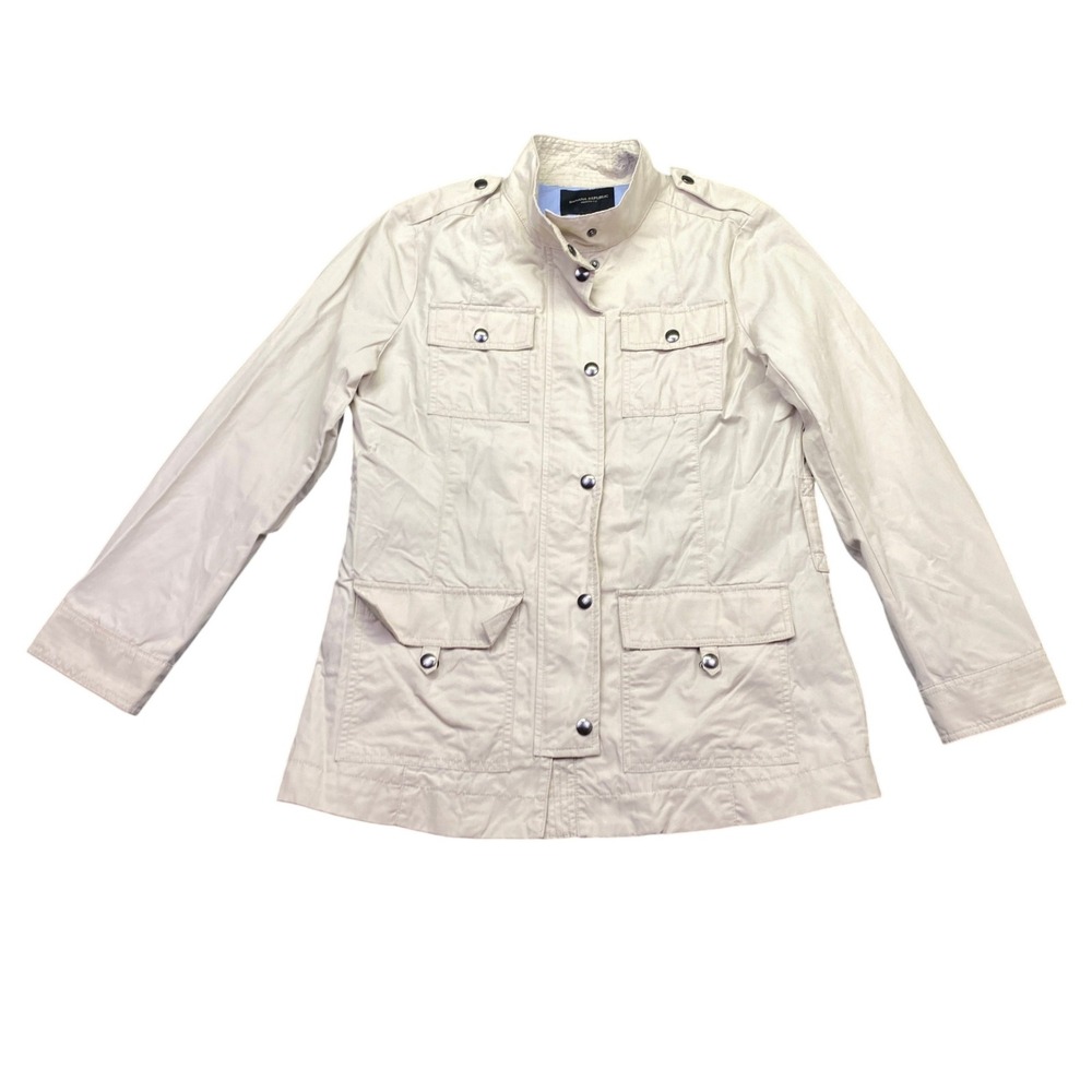 Banana Republic Women Small Stone Belted Utility Jacket S/361569-01 Gorpcore